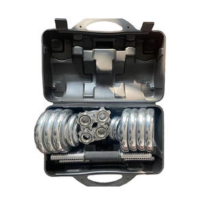 Set di <span class=keywords><strong>manubri</strong></span> regolabili pesi 10-50 <span class=keywords><strong>KG</strong></span> Set manubrio manubrio <span class=keywords><strong>3</strong></span> in 1 acciaio <span class=keywords><strong>manubri</strong></span> coppia con biella - Product Image 3