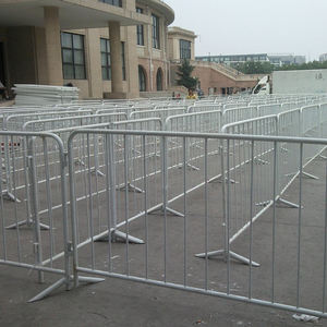 Ucuz bariyer crocontrol kontrol özelleştirilmiş <span class=keywords><strong>metal</strong></span> kalabalık kontrol bariyeri taşınabilir barikatlar geçici kalabalık kontrol bariyeri paneli - Product Image 3