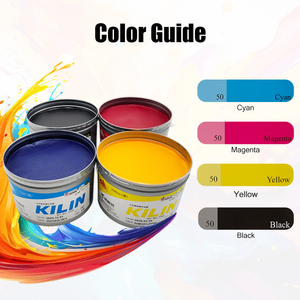 Encre d'impression offset à faible teneur en COV, respectueuse de l'environnement, idéale pour l'impression en intérieur - Type KILIN - Product Image 1