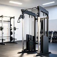 2026 Équipement de fitness de luxe pour extérieur en acier inoxydable avec logo personnalisé, incluant appareils pour biceps, delts, triceps, mollets, machine Fly et machine Smith