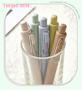 定制舒适使用手提压力笔个性化低噪音光滑中性笔 - Product Image 4