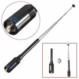 <span class=keywords><strong>Antenne</strong></span> télescopique portable UHF/VHF <span class=keywords><strong>antenne</strong></span> <span class=keywords><strong>radio</strong></span> bidirectionnelle pour YAESU BaoFeng <span class=keywords><strong>kenwood</strong></span> TYT talkie-walkie Nagoya NA-773 SMA-femelle - Product Image 2