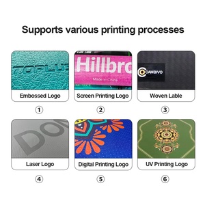 Tapete de <span class=keywords><strong>Yoga</strong></span> Antideslizante de Goma Marrón Ecológico, Ovalado, de PU, de Alta Calidad, con Logotipo Personalizado, Duradero, de la Fábrica Sansd - Product Image 4