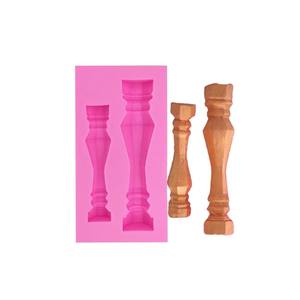 सिलिकॉन शतरंज मोल्ड्स फोंट क्राफ्ट केक चॉकलेट शर्करा शिल्प कैंडी मोल्ड रेसिन गहने शिल्प कास्टिंग कॉलम मोल्ड - Product Image 4