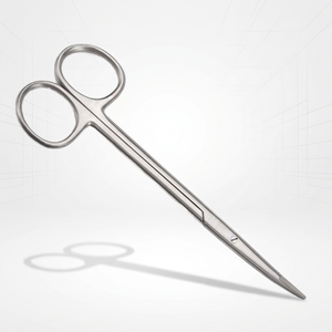 Tijeras Manuales de Acero Inoxidable para Uso Médico, Rectas y Curvas con Punta Roma, de Satinsky, Certificadas CE Clase I, para Cirugía Plástica y Cosmética - Product Image 1