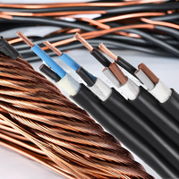 1,5mm 2,5mm 4mm 6mm AWG BV Kupfer-Isolierkabel PVC-Material Massiver Leiter 750V Nennspannung für Freileitungsanwendungen
