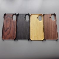 Nuevo Material ultrafino de bambú y fibra de aramida Carcasa protectora para iPhone 16 Pro Max Fundas fundas de teléfono fuertes y ligeras