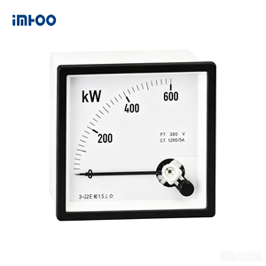 Ventes chaudes : Compteur de puissance analogique KW avec précision de classe 1.5 et entrée 600V pour tableau de distribution d'équipement industriel - Product Image 1