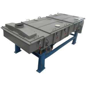 Criba vibratoria lineal cuadrada personalizable para pellets de madera, polvo de aleación, plástico y frutos secos - Product Image 4