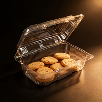 Scatole per Alimenti in Plastica PET con Coperchi Trasparenti, Confezioni Eleganti con Cerniera per Torte, Personalizzabili con Logo