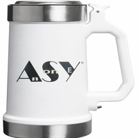 Bouteille isotherme classique en acier inoxydable de 24 oz avec poignée – Cadeaux d'affaires, articles de boisson – Isolation thermique portable pour bière et boissons