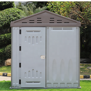 Buona vendita di stoccaggio esterno tettoia sul petto in <span class=keywords><strong>giardino</strong></span> capannoni per ufficio mobile in plastica 10X12 box casetta <span class=keywords><strong>da</strong></span> <span class=keywords><strong>giardino</strong></span> moderna - Product Image 2