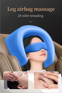 Luxus tragbarer Massage stuhl Elektrische Schwerelosigkeit Ganzkörper massage stühle mit Fuß rollen Musik stuhl Massage - Product Image 4