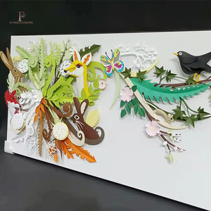 Sculpture sur papier d'art fait à la main pour les occasions de la Saint-Valentin Nouvel An Fête <span class=keywords><strong>des</strong></span> mères Nouvel An chinois Célébrations de la fête <span class=keywords><strong>des</strong></span> pères - Product Image 2