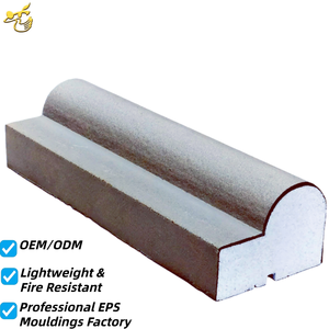 ขายส่งบัวปูนปั้นตกแต่งสไตล์ยุโรปสมัยใหม่ EPS น้ำหนักเบา ทนไฟ กันน้ำ ทนรอยแตก เหมาะสำหรับบ้านพักตากอากาศและโรงแรม - Product Image 3