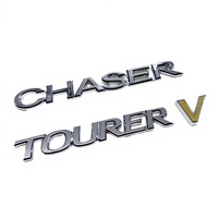 Lot de 2 emblèmes de coffre arrière de luxe auto-adhésifs réutilisables en plastique ABS 1996-2000 pour JZX100 Cresta Mark, autocollants de voiture XTX