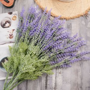 Flor Artificial de Lavanda CallaFloral, Rama Individual, Color Morado, Plástico, Decoración de Interiores, Suministros para Manualidades - Product Image 2