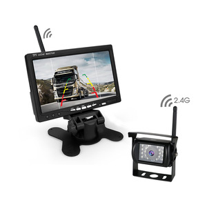 Motorhome RV Trailer Truck <strong>Wireless</strong> Rear View <strong>Backup</strong> <strong>Camera</strong> 7 Inch TFT HD Monitor 12V-24V Universal 2.4G Built in Wifi - Product Image 2
