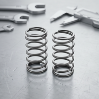 Ressort de compression en spirale en acier inoxydable de 3 mm, style bobine, pour meubles de haute précision, personnalisable en grande quantité