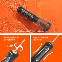 Hydropulseur Dentaire Électrique Portable IPX7 Sans Fil Rechargeable USB pour Nettoyage Optimal des Dents et Irrigation Buccale à Domicile