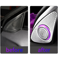 Mercedes Benz – haut-parleur triple rotatif 3D, 64 couleurs, pour Mercedes Benz classe GLA w247 2020 +