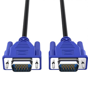 1.5m <span class=keywords><strong>VGA</strong></span> để <span class=keywords><strong>VGA</strong></span> Cáp HD 15pin Nam đến Nam Dây Máy Tính cho máy tính Màn hình máy chiếu PC <span class=keywords><strong>TV</strong></span> Adapter - Product Image 1