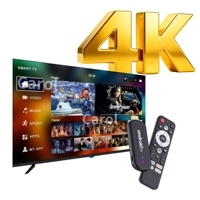 Reproductor Multimedia 2025 H96 MAX Amlogic S905L Quad Core 4K con Control Remoto por Voz, Android 14, TV Box con Internet