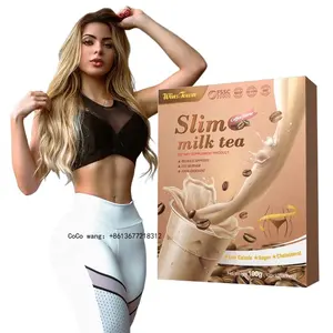 Winstown Best Slim Milk Tea Weight Loss Green Slimming Coffee Instant Slimming Meal Replacement Powder Fat Burning Milkshake