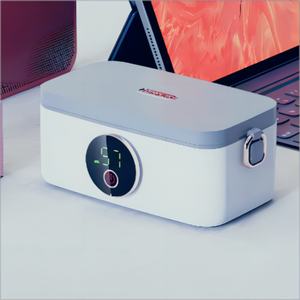 Offre Spéciale – Contenant Alimentaire Isotherme Sans Fil en Acier Inoxydable 1000 ml à Chauffage Rapide, Rechargeable USB pour Maison, Extérieur, Voiture, Camping-Car, Garage - Product Image 4