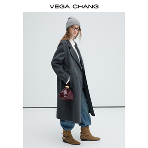 VEGA CHANG Nouvelle Tendance Fabrication sur Mesure Manteau Trench en Laine de Qualité Supérieure pour Femme Veste Ample Manteau d'Hiver - Product Image 3