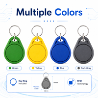 Großhandel ABS-Tag RFID-Schlüssel anhänger Em Marin Schlüssel anhänger Benutzer definierter Schlüssel bund 125kHz Em4200 Tk4100 Rfid-Chip Smart Access Control Rfid-Tag