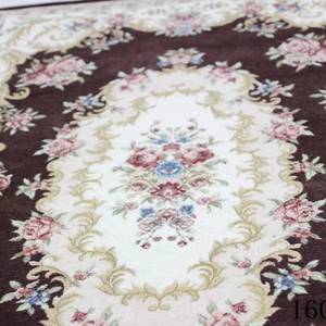 Alfombra de oración islámica para adultos, de felpa suave, chenilla, antideslizante, con diseño floral, lavable a máquina. - Product Image 1