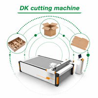 Machine de découpe de papier ondulé à couteau oscillant CNC pour l'emballage de boîtes en carton
