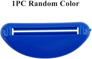 1pcs Simple Style Multifunction Manual <b>Toothpaste</b> Dispenser Cream Tube Squeezer Extruding Clip Squeezing Clamp for Bathroom Use - Product Image 5