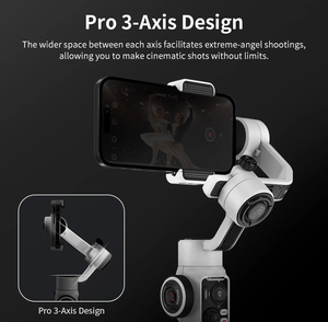 ZHIYUN Smooth 5s <span class=keywords><strong>Gimbal</strong></span> Portátil de 3 Ejes para Smartphone, Estabilizador de Mano Smooth 5S para <span class=keywords><strong>iPhone</strong></span> <span class=keywords><strong>14</strong></span> <span class=keywords><strong>Pro</strong></span> Max/HUAWEI/Xiaomi - Product Image 3