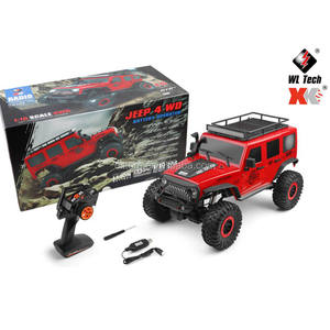 Wltoys 104311 Double Bridge JEE 1/10 Mobil Panjat Tebing Listrik Brushed 2.4G 4WD Off-Road Truck (Peredam Kejut) - Product Image 6