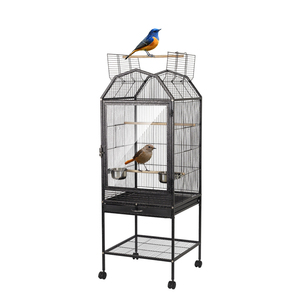 GSF <span class=keywords><strong>Cage</strong></span> à oiseaux pliable de grande taille bon marché <span class=keywords><strong>d</strong></span>'usine <span class=keywords><strong>Cage</strong></span> à oiseaux pliable de grande taille en fil métallique pour oiseaux de compagnie - Product Image 6