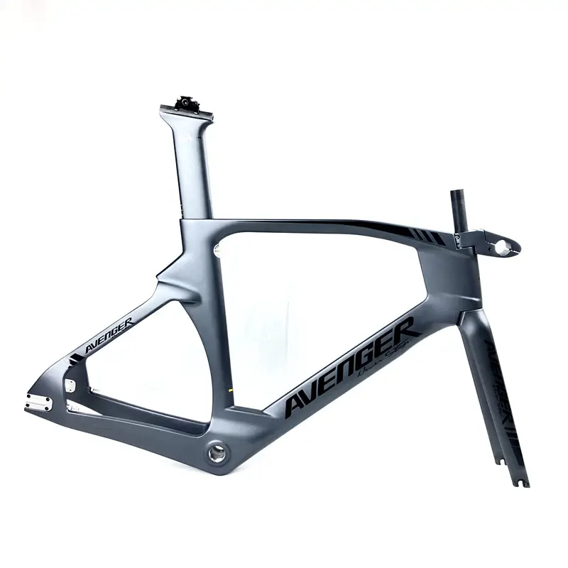 Hot Sell High Quality Carbon Fiber Track Fixed Gear Bike Frame Bicycle Frameset Cadre Vlo Piste Carbon UCI Approval