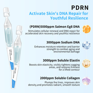 Private Label Salmon DNA PDRN Anti-Aging Serum Salmon Egg DNA Ampoule Collagen Glutathione Niacinamide 6 <strong>Hyaluronic</strong> <strong>Acids</strong> - Product Image 3