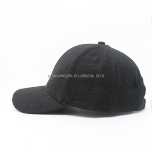 High Quality Casual 6 Panel Black Dad Hat Outdoor Corduroy Oxford Poplin Dot Unisex Four Seasons Adjustable - Product Image 3