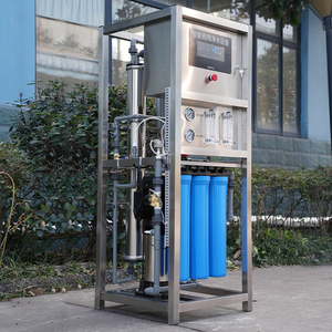 Équipement de traitement des eaux industrielles, machine de purification d'eau RO à haute capacité contrôlée par PLC, <span class=keywords><strong>moteur</strong></span>, garantie 1 an, pression de la pompe - Product Image 4