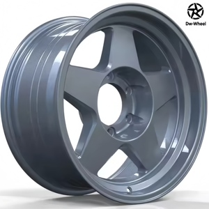 Jantes en alliage forgé DW 16-24 pouces, finition noire, 5 branches, 6 trous 6x139.7, pour 4x4 tout-terrain, <span class=keywords><strong>Toyota</strong></span> Hilux, Ford - Product Image 4