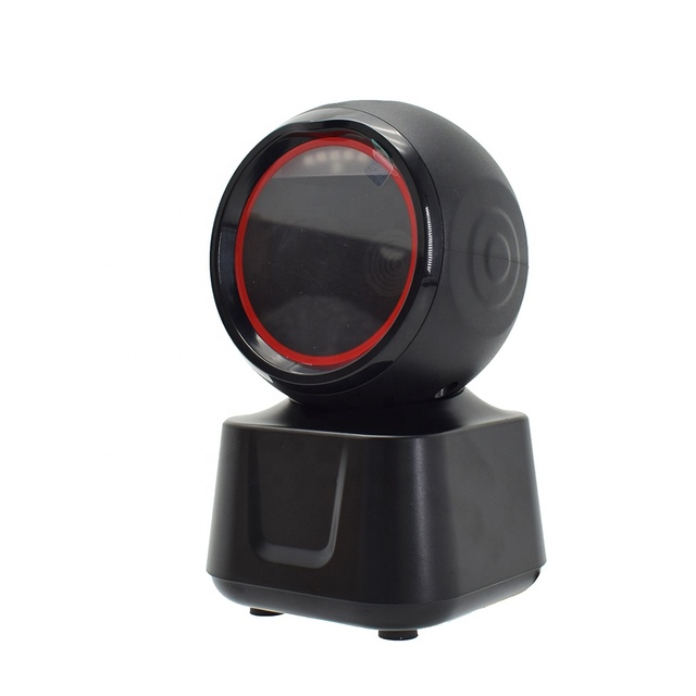 Wired 2d Omnidirectional Desktop Usb Qr Bar Code Reader Hands Free Auto Scan Barcode Scanner