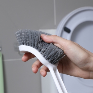 Sanga Cleaning Brush Non Wall-mounted Long Handle Detachable Silicone Toilet Brush With Holder - Product Image 2