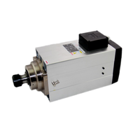 Broche CNC ChangSheng 12KW ER40 380V 18000 tr/min Grande taille Faible coût Haute qualité pour machine de découpe CNC métal/bois