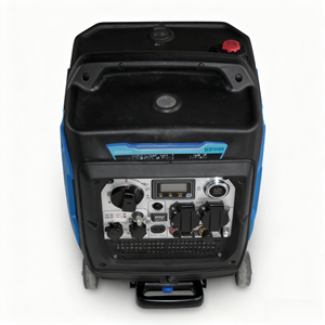 Powerac Portable Silent 4-Stroke Gasoline <b>Generator</b> Recoil Start Handheld IE CE Certified Home <b>Camping</b> 5L - Product Image 3
