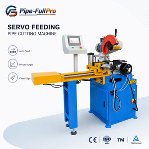 Máquina de Corte de Tuberías Hidráulica Semiautomática con Sistema de Alimentación Servo, Sierra Circular Fría CNC para Tuberías de Acero al Carbono y Aluminio - Product Image 1