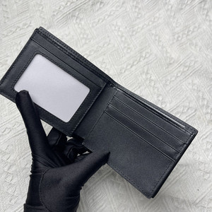 <span class=keywords><strong>Portefeuille</strong></span> court pour homme en cuir d'autruche véritable personnalisé, porte-cartes et porte-billets 2-en-1, <span class=keywords><strong>portefeuille</strong></span> en cuir de luxe pour affaires et occasions décontractées - Product Image 4