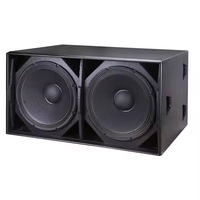 Système audio professionnel S-218 avec caisson de basses double de 18 pouces