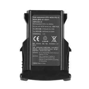 24.12V 6700mAh Compatible Lithium-ion Battery for Zebra MC9300 MC9400 BT-000371 BT-000370B <b>Handheld</b> <b>Scanner</b> Battery Pack - Product Image 1